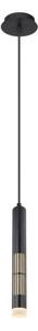 Globo 15630H - Lampadario LED su cavo PENNY LED/12W/230V 3000K nero