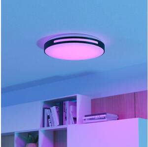 Eglo 300687-LED RGBW Plafoniera dimmerabile MONTEGRANARO-Z LED/18,5W/230V nero + telecomando