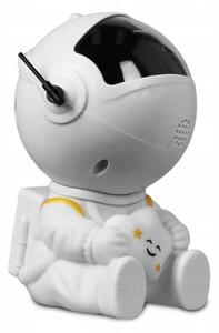 Proiettore LED RGB LED/5W/5V a forma di astronauta + telecomando