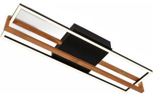 Briloner 3777-015 - Plafoniera LED FRAME LED/21W/230V 3000K nera