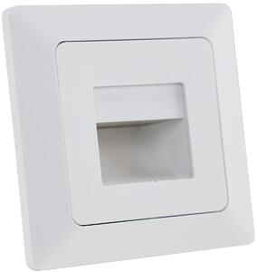 MILOS Lampada da incasso a parete LED 1,5W, bianco caldo