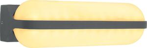 Globo Lighting luce da esterno in alluminio pressofuso antracite, LED