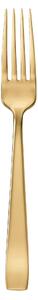 Forchettone a Servire per legumi, insalata in acciaio 18.10 Linea FLAT PVD Champagne lunghezza 24,70 mm Sambonet lucido