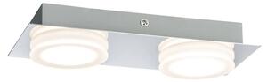 Paulmann 70883 - 2xLED/4,7W IP23 Applique da parete per bagno DORADUS 230V