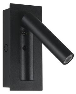 Faretto da parete LED 2W/230V 3000K nero
