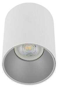 Faretto da superficie Faretto da soffitto Ø 8,9 cm Bianco Argento GU10 Metallo Moderno Cucina Corridoio