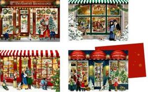 Negozi nostalgici, assortimento di mini calendari dell'Avvento. (Behr)