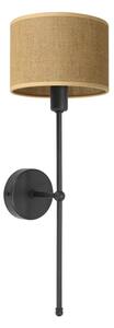 Lampada da parete MADELA 1xE14/40W/230V iuta/nera