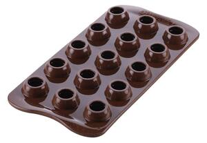 Stampo 15 cioccolatini Choco Spiral in silicone