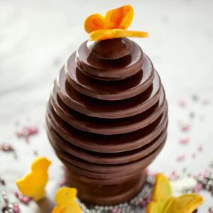 Stampo 2 uova 3D Egg Choc in silicone ø 305 h 15 mm