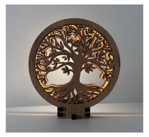 Li-Go 23577/DUB2 - Lampada da tavolo decorativa dimmerabile LED/12W/230V 20x22 cm rovere