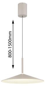Globo 15635SA - Lampada a sospensione con cavo LAMPONE LED/18W/230V 4000K beige