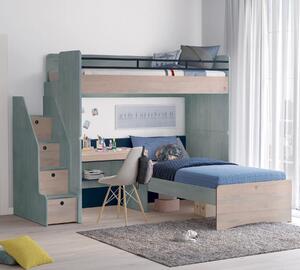Letto a Castello Studio Trio Set-7