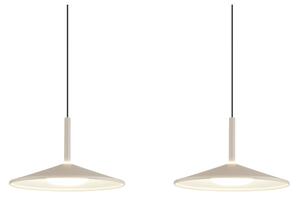 Globo 15635SA-3H - Lampada a sospensione LED con cavo LAMPONE LED/24W/230V 4000K beige