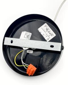 Lampada a sospensione con cavo ROSA 1xE27/60W/230V nero/grigio