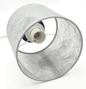 Lampada a sospensione con cavo ROSA 1xE27/60W/230V nero/grigio