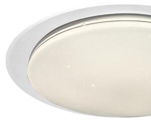 Plafoniera LED dimmerabile SONIC LED/100W/230V 3000-6000K diam. 85 cm bianca + telecomando