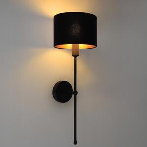 Lampada da parete MADELA 1xE14/40W/230V nera