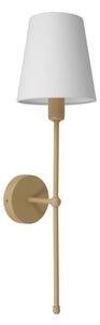 Lampada da parete MADELA 1xE14/40W/230V bianco/beige