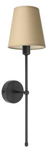 Lampada da parete MADELA 1xE14/40W/230V beige/nera