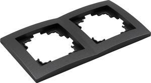 Cornice McPower "Flair", a 2 ingressi, antracite, opaca