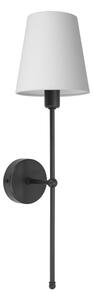 Lampada da parete MADELA 1xE14/40W/230V bianco/nero