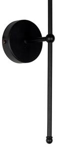 Lampada da parete MADELA 1xE14/40W/230V bianco/nero