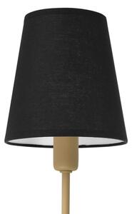 Lampada da parete MADELA 1xE14/40W/230V nera/beige