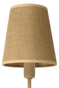 Lampadario a stelo MADELA 5xE14/40W/230V iuta/beige