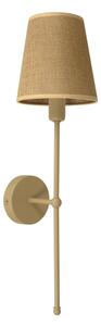 Lampada da parete MADELA 1xE14/40W/230V iuta/beige