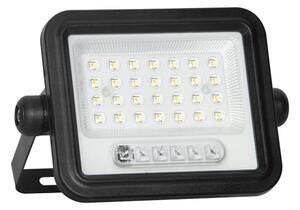 Proiettore solare LED dimmerabile 50W/3,2V IP65 3800 mAh nero + telecomando