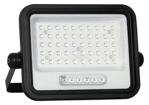 Faretto solare dimmerabile a LED 100W/3,2V IP65 5000 mAh nero + telecomando