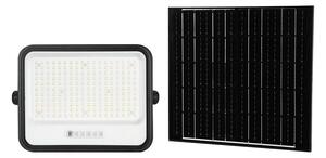 Faro solare LED dimmerabile LED/400W/3,2V IP65 20000 mAh nero + telecomando