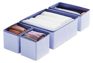 Organizer per cassetti in tessuto in set da 4 - Mioli Decor