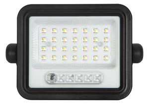 Proiettore solare LED dimmerabile 50W/3,2V IP65 3800 mAh nero + telecomando