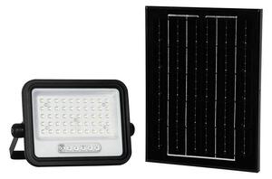 Faretto solare dimmerabile a LED 100W/3,2V IP65 5000 mAh nero + telecomando