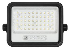 Faretto solare dimmerabile a LED 100W/3,2V IP65 5000 mAh nero + telecomando