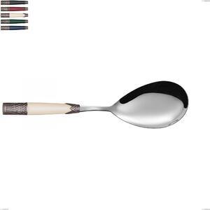 Pala riso Aria, acciaio 18/10 aisi304 colorato Dimensioni 270 mm manico in Acrilico e Metallo