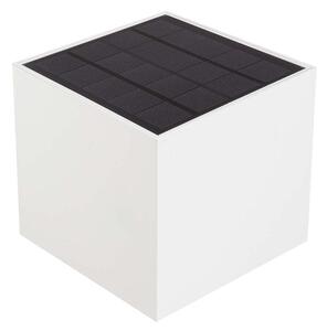 Lampada da parete solare a LED con sensore, 9W/5V, IP65, 2600 mAh, bianca