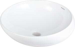 Deante Alpinia lavabo 41x41 cm rotonda da appoggio bianco CGA_6U42