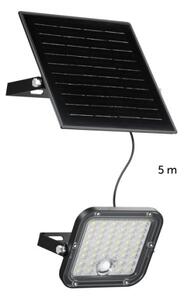 Proiettore solare LED con sensore LED/10W/3,7V 4000K IP65 3600 mAh + telecomando