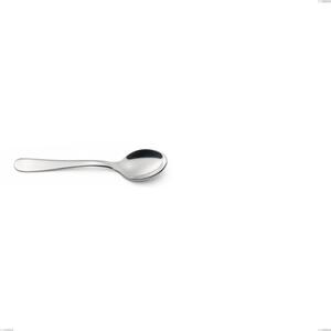 Cucchiaino moka BETA 110 mm in acciaio 18.10 AISI430 manico in acciaio lucido lavabili in lavastoviglie