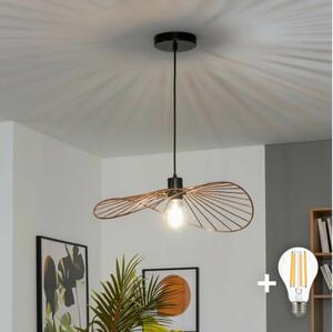 Brilagi - Lampadario LED su cavo CERIA WIRE 1xE27/40W/230V 40x56 cm bronzo