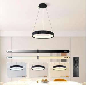 Brilagi - Lampadario LED dimmerabile a cavo FALCON MODERN LED/30W/230V 40 cm nero + telecomando
