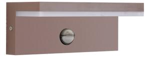 Brilagi-LED Applique da esterno con sensore TESSI LED/10W/230V, marrone, IP54