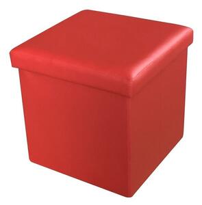 POUF PIEGHEVOLE ROSSO