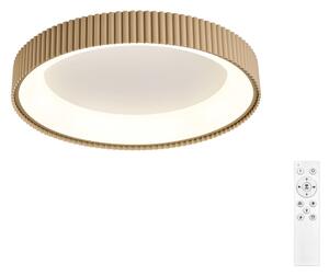 Brilagi - LED dimmerabile plafoniera FALCON MODERN LED/30W/230V 40 cm beige + telecomando