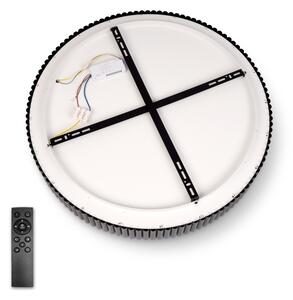 Brilagi - Plafoniera LED dimmerabile FALCON MODERN LED/54W/230V 60 cm nera + telecomando