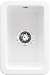 Deante Lumi lavello in ceramica 30.4x20.3 cm bianco ZCU_610A