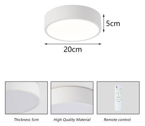 Brilagi - Apparecchio LED dimmerabile POOL LED/18W/230V 3000-6000K 20 cm bianco + telecomando